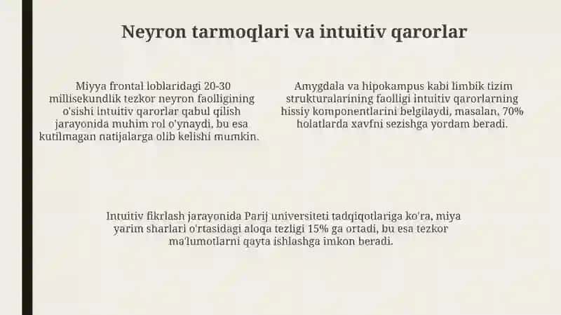 Sezgilar haqida umumiy tushuncha va uning nerv fiziologik asoslari 4