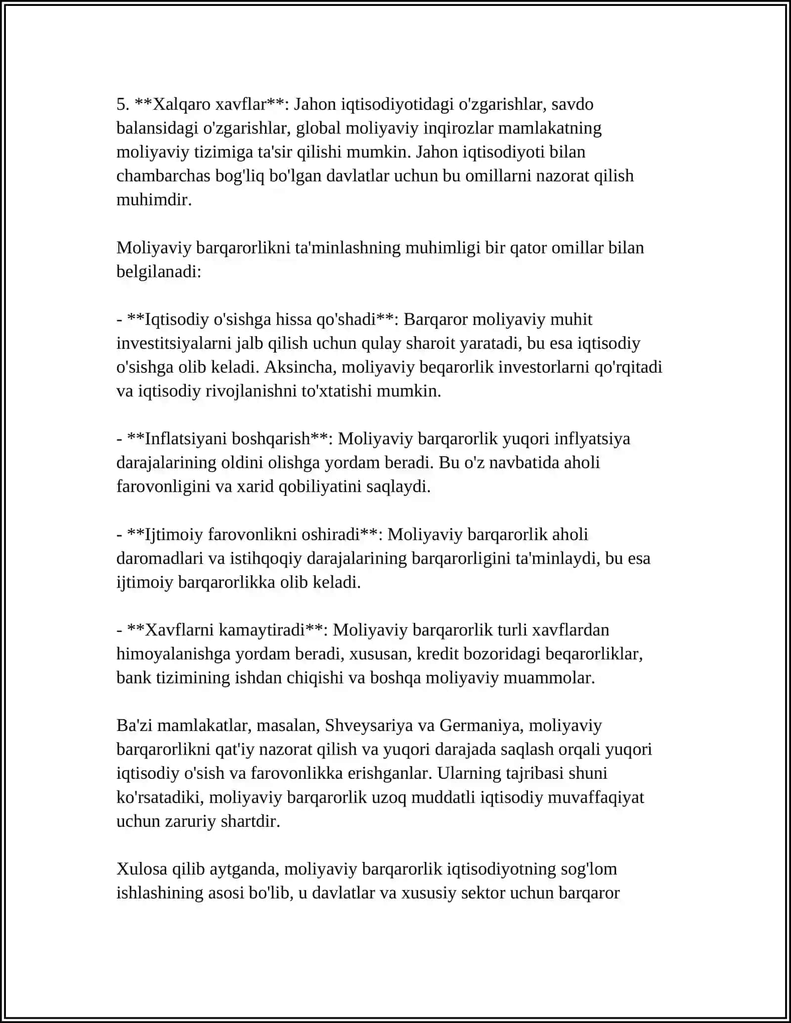 KORXONANING MOLIYAVIY BARQARORLIGI TAHLILI 4