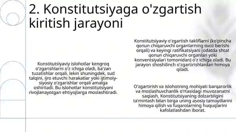 Konstitutsiyaviy islohotlar hamda ularning mazmun-mohiyati 4