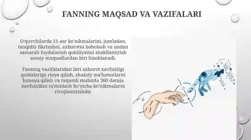 Yangi Oʻzbekistonda " Mediasavodxonlilik va axborot madaniyati" fanini oʻrni va ahamiyati 4