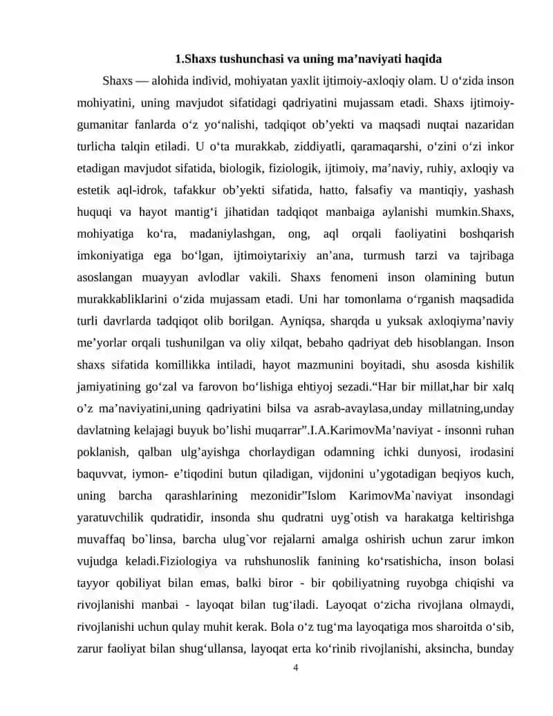 SHAXS MA’NAVIYATINING RIVOJLANTIRISH OMILLARI VA VOSITALARI 4