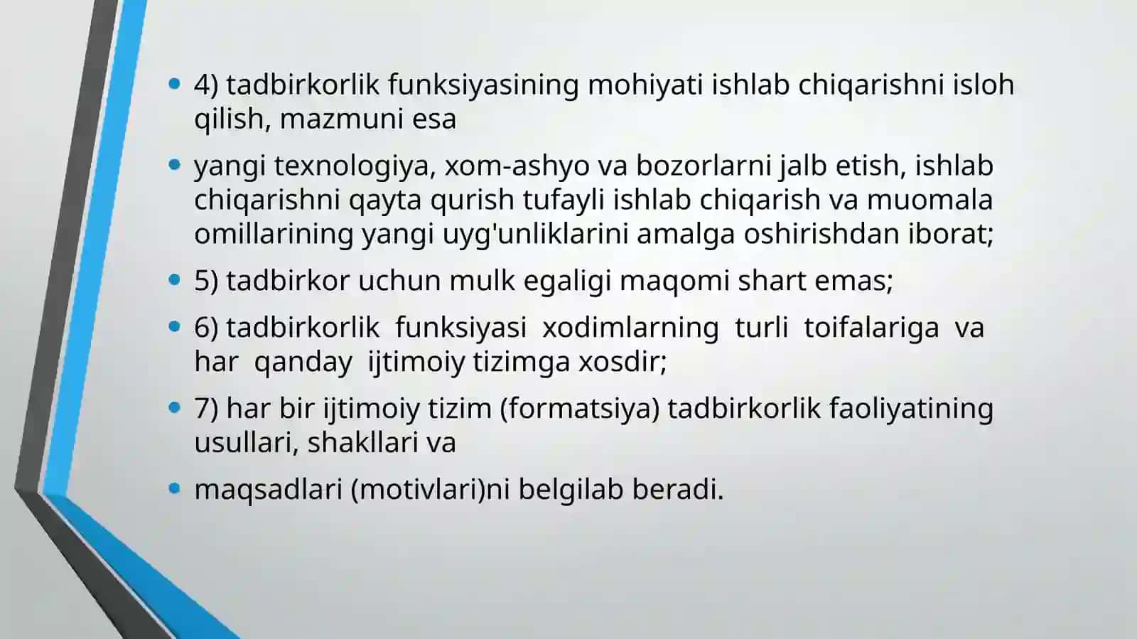 Xususiy tarmoq va tadbirkorlikni qo‘llab-quvvatlash siyosati 4