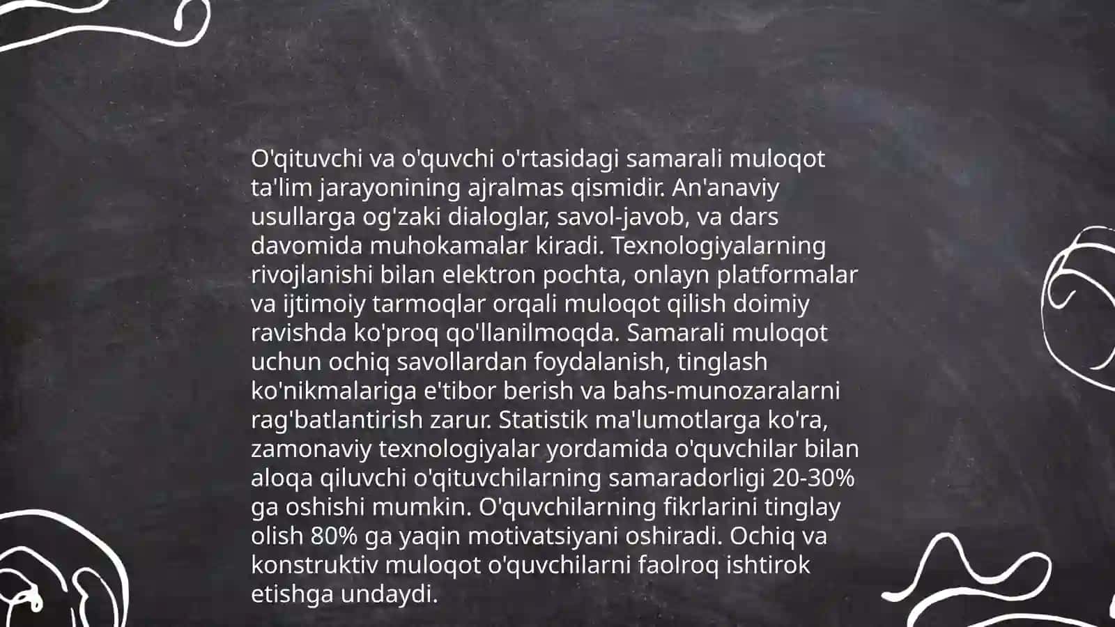 Tarbiyachi,o'qituvchi va o'quvchining o'zaro hamkorligi 4