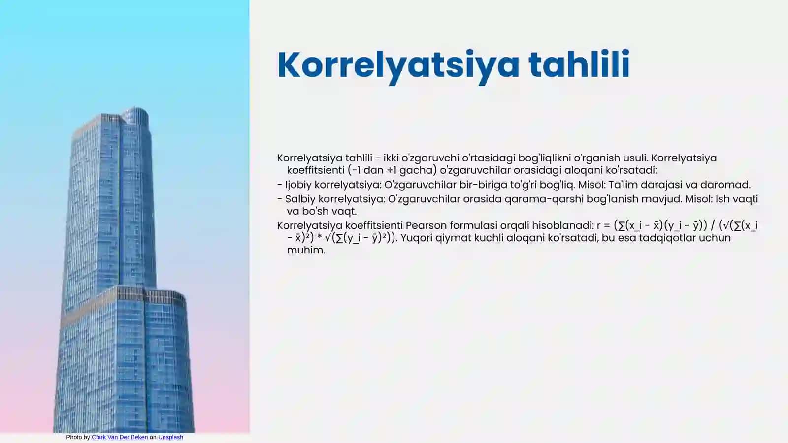 Oʻzaro bogʻliq tanlamalarni statistik jihatdan tadqiq etish 4