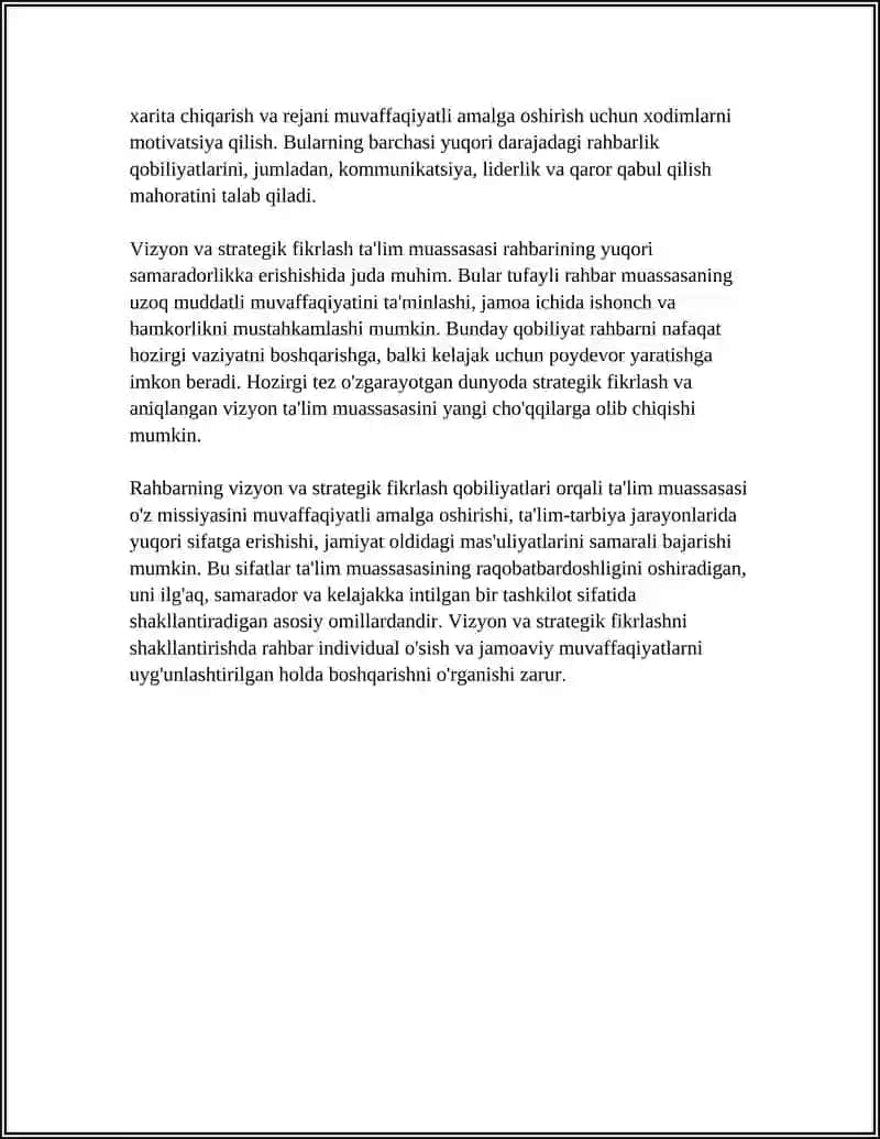 TA'LIM MUASSASASI RAHBARINING SHAXSIY SIFATLARI 4