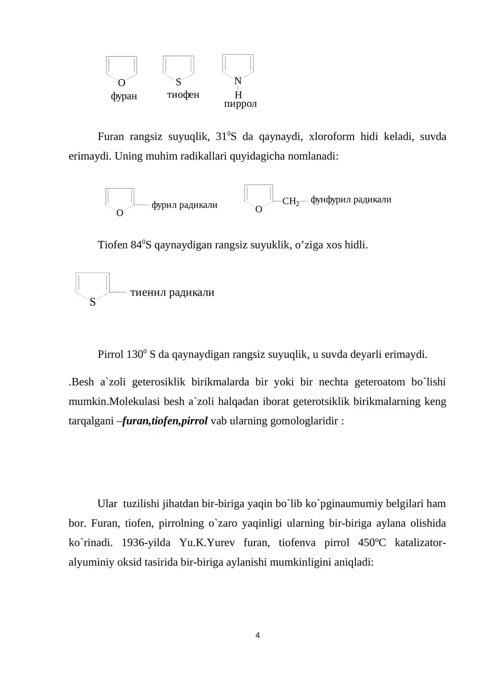 Furan KURS ISHI 4