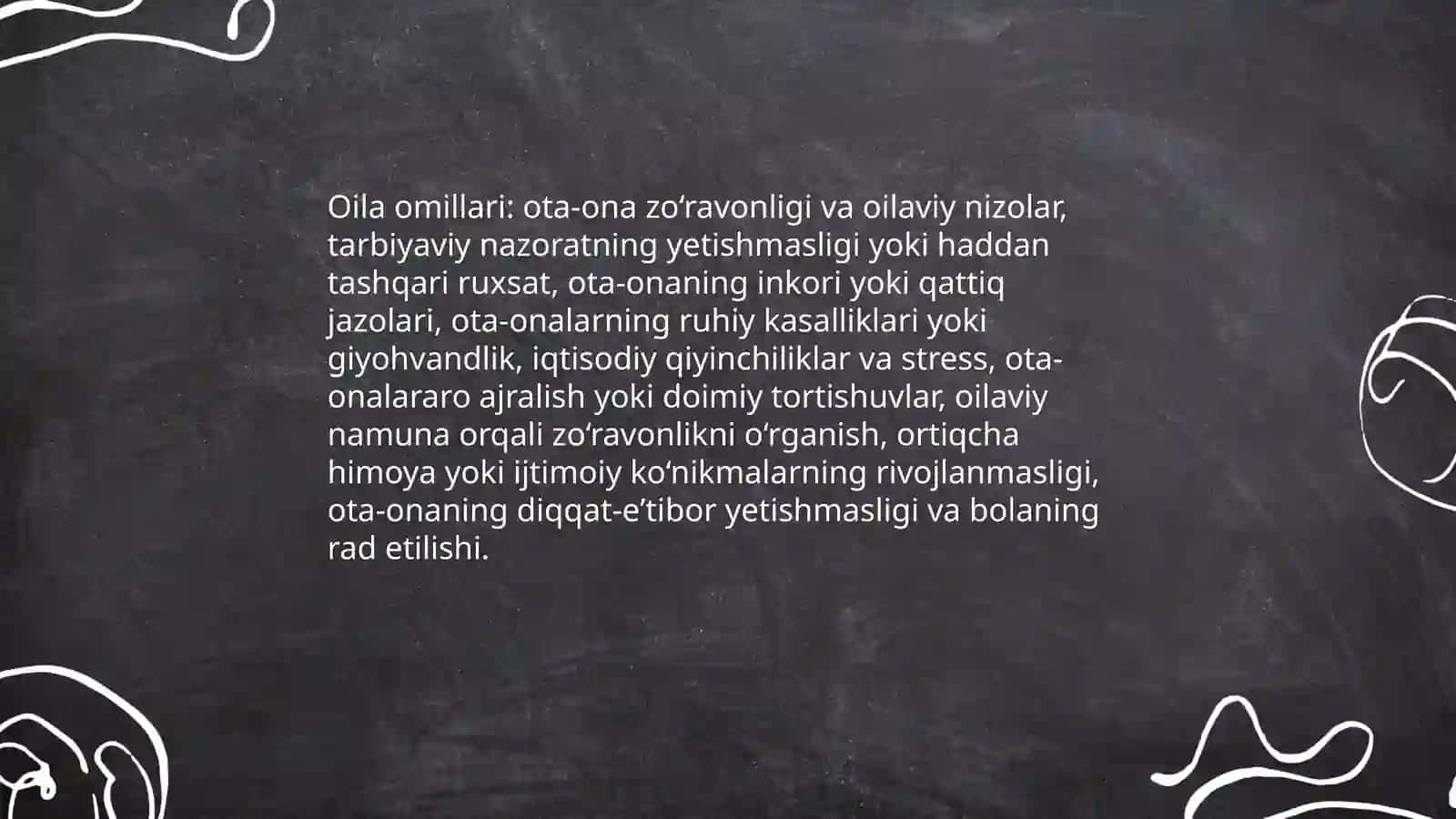 Talim muhitida buling profilaktika aniqlash korreksiya qilish 4