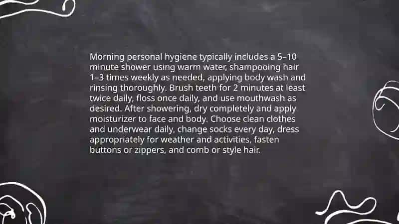 Daily routines 4