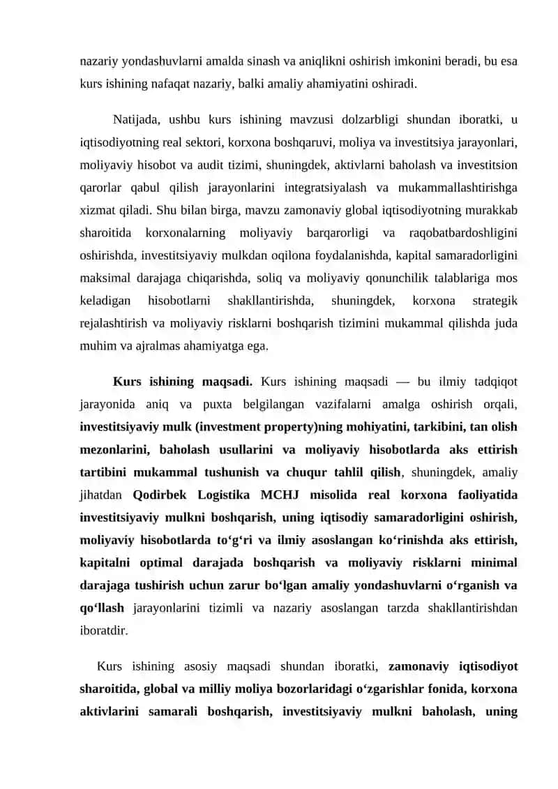 Investisiyaviy mulk (investment property) 4