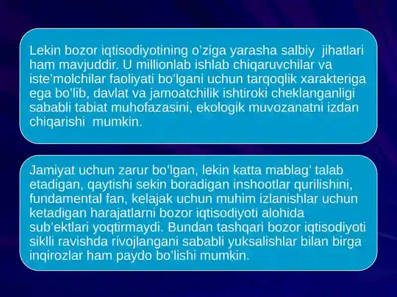 Biznes samaradorligini boshqarish fanini o'tishning zarurati 4