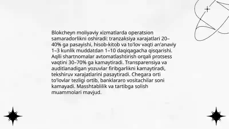 Jahonda moliya sektorini raqamlashtirish samaradorligi 4