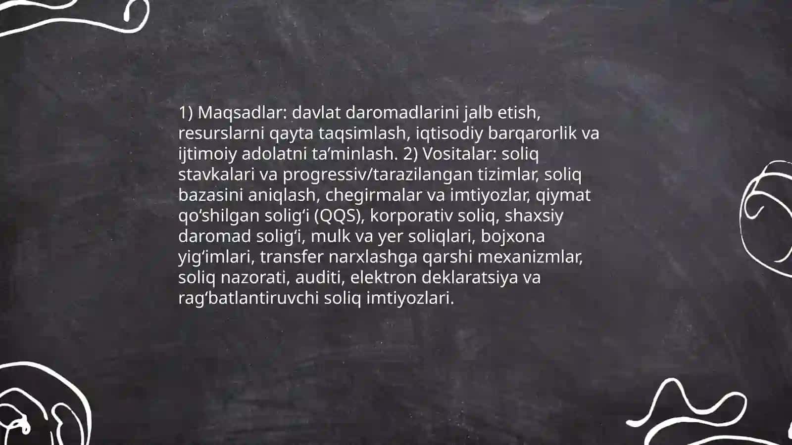 Davlat iqtisodiy siyosatinig asosiy yo'nalishlari va tartibga solish usullari va vositalari 4