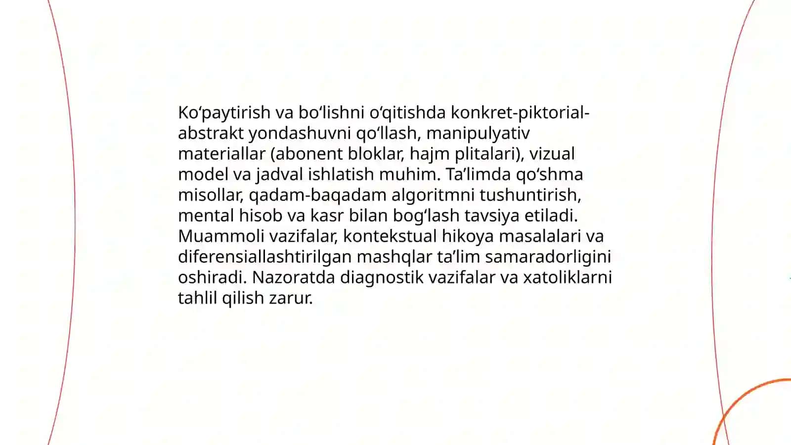 4-sinf matematika 3-qism darsligidagi mavzular tahlili 4