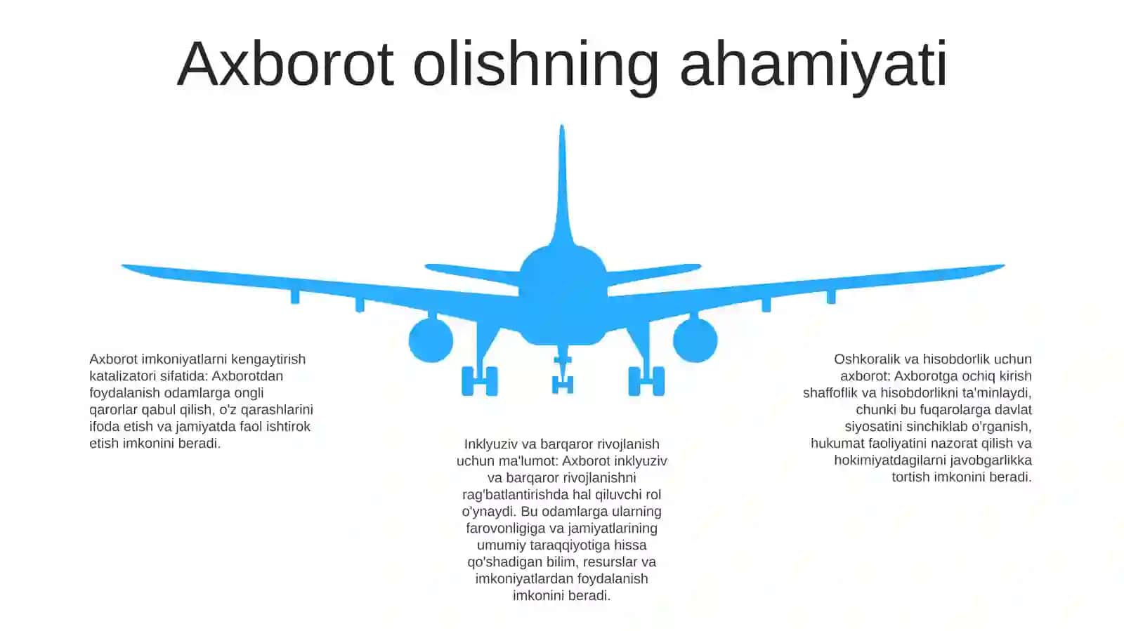 Axborotni Jamiyatda Tutgan O'Rni Va Ahamiyati 4