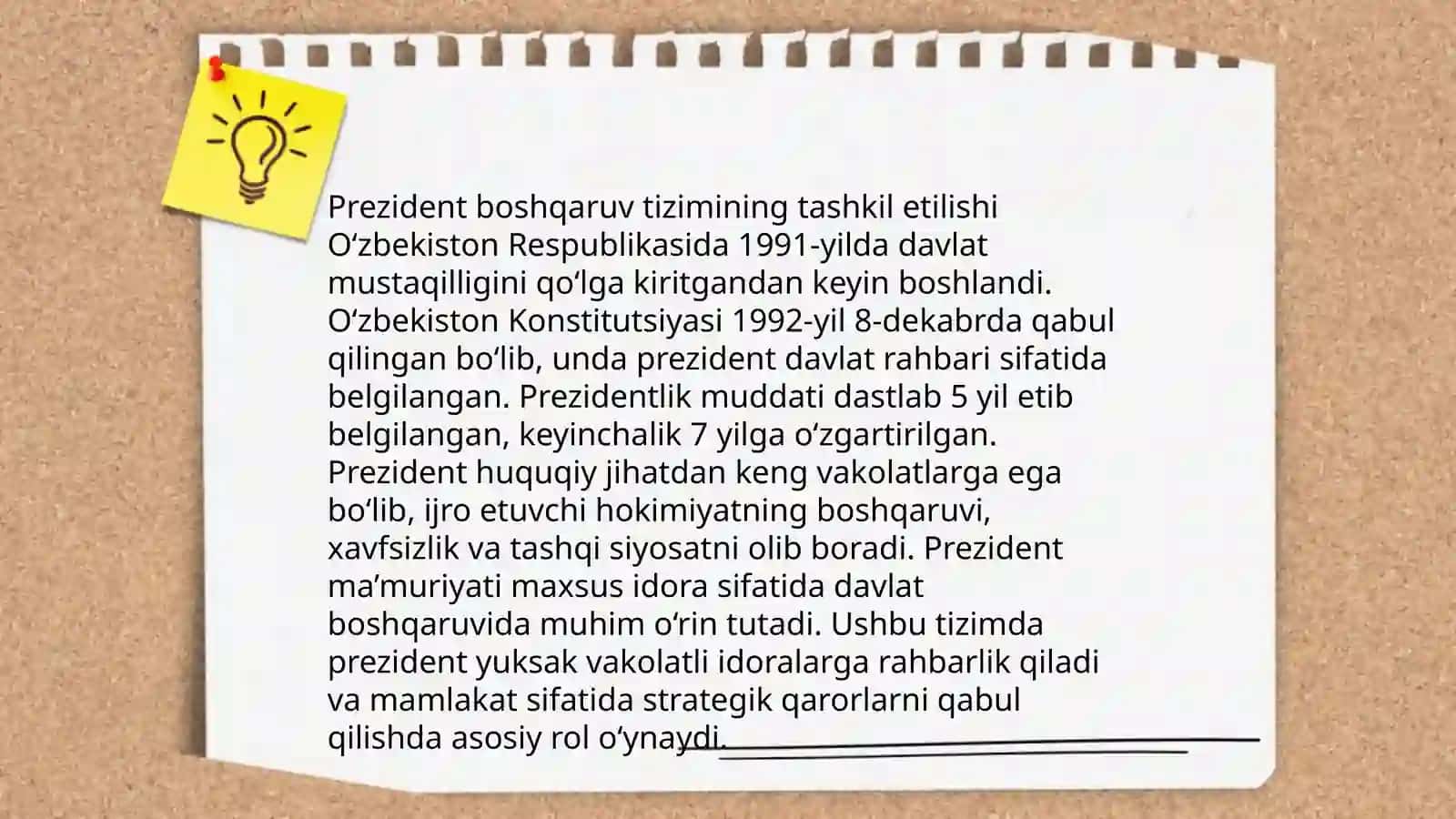 Mustaqillik yillarida davlat boshqaruvi tizimida amalga oshirilgan islohotlar 4