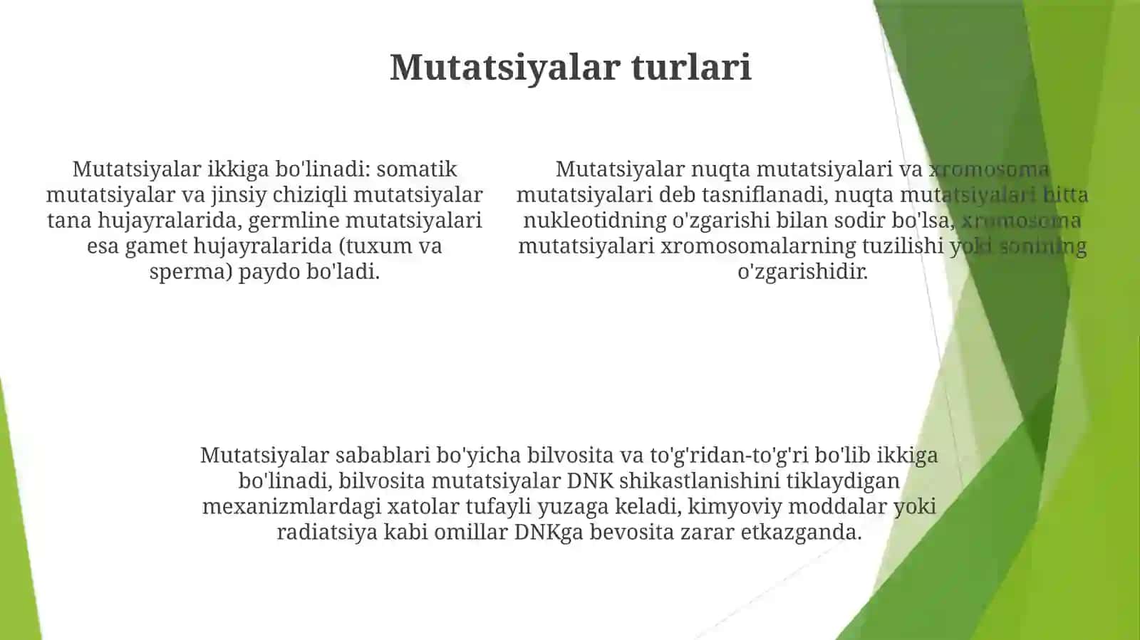 Mutatsiya Va Konserogenez 4