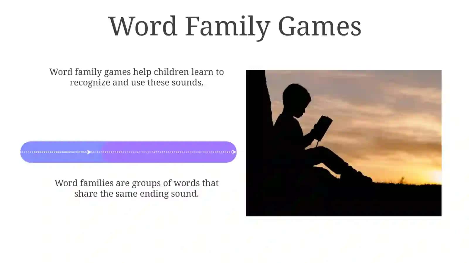 Word families 4