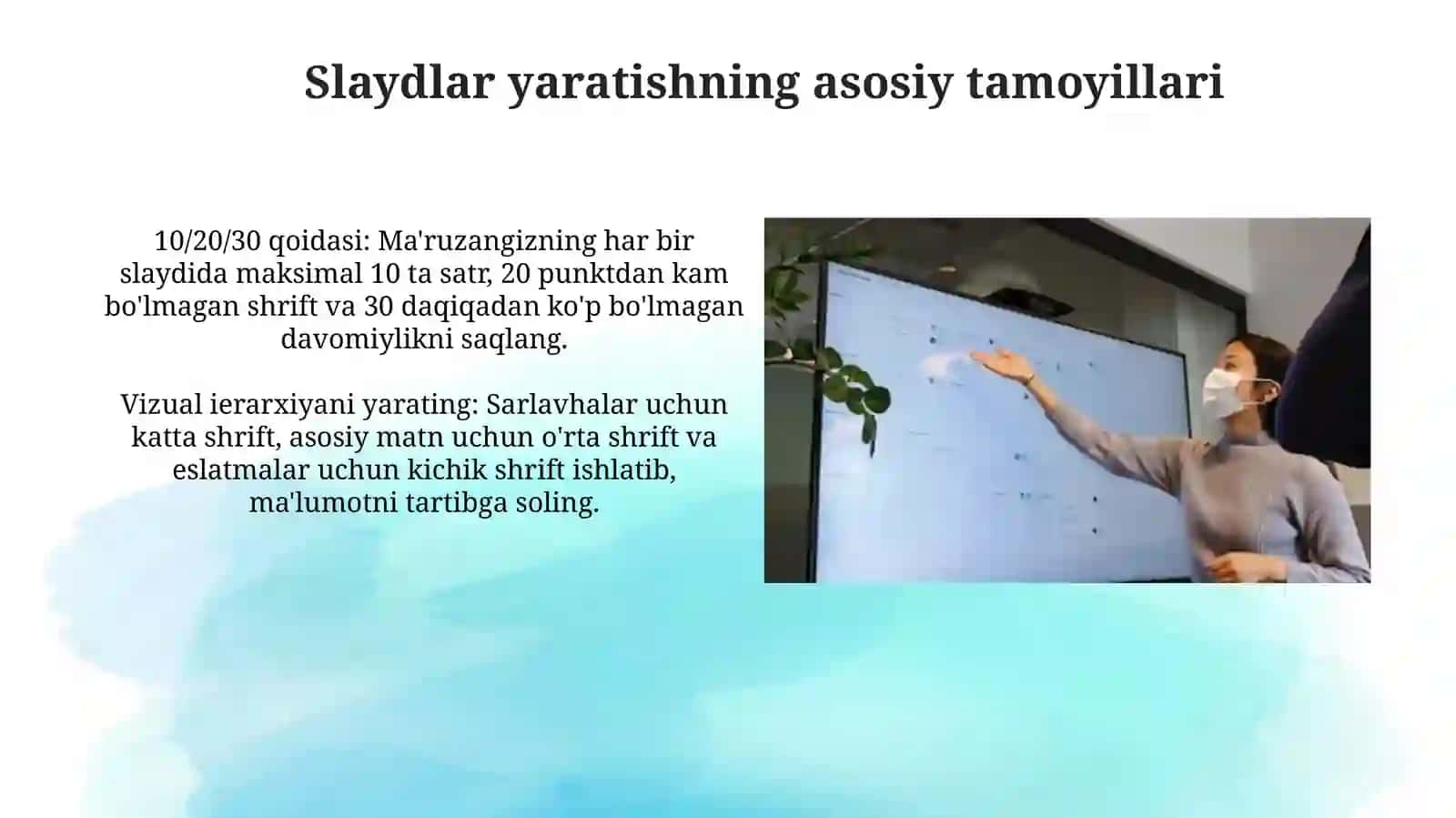 Taqdimot slaydlari yaratish metodikasi 4