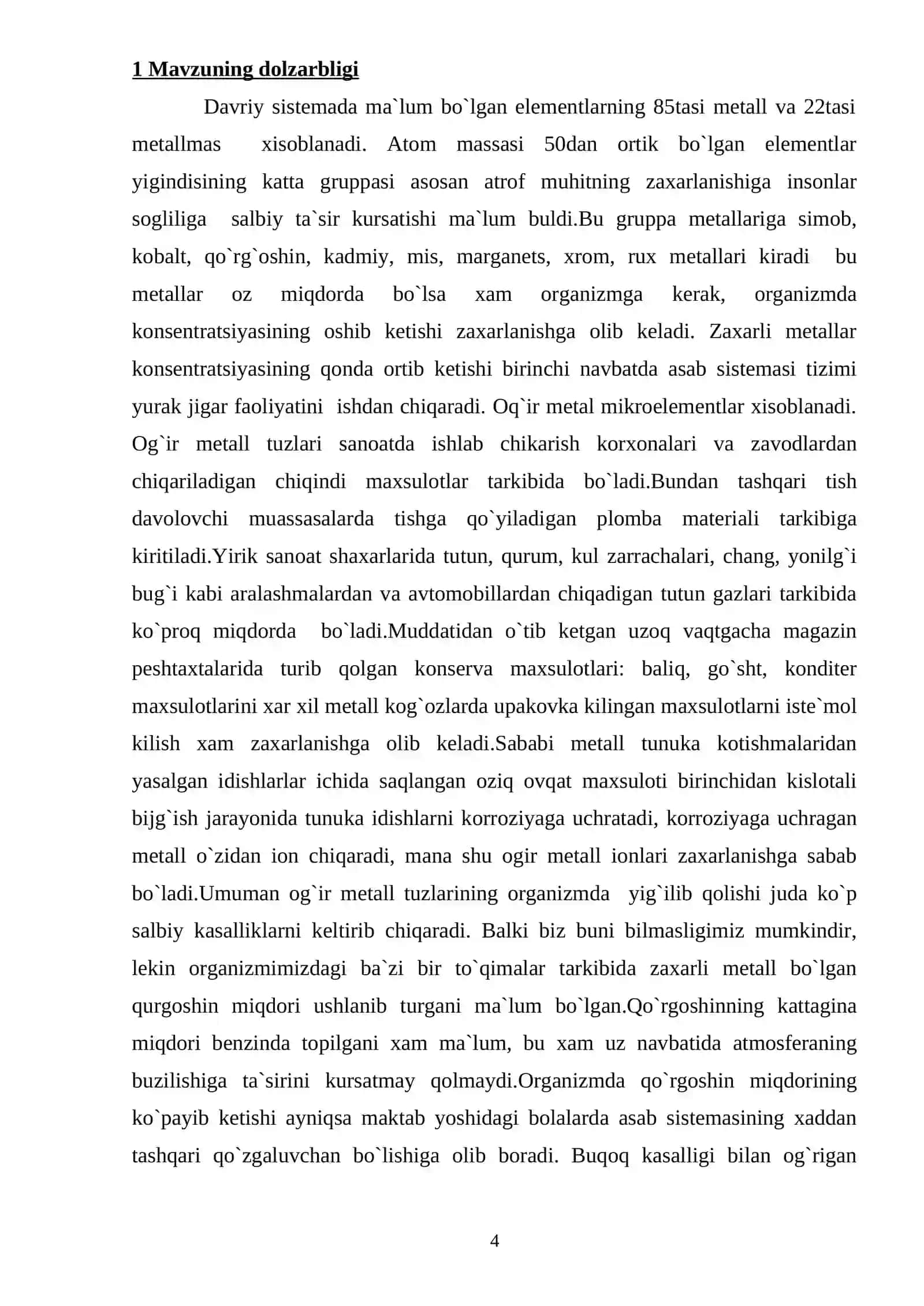 Kosmetik vositalar tarkibidan Cd Zn Pb tarkibini ajratib olish 4