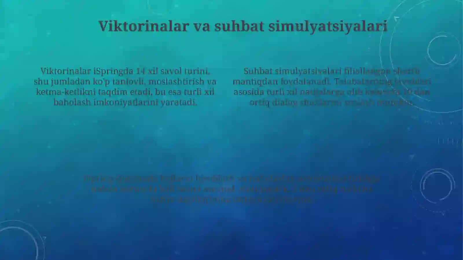 Ispring dasturida interaktiv o‘yinlar yaratish 4