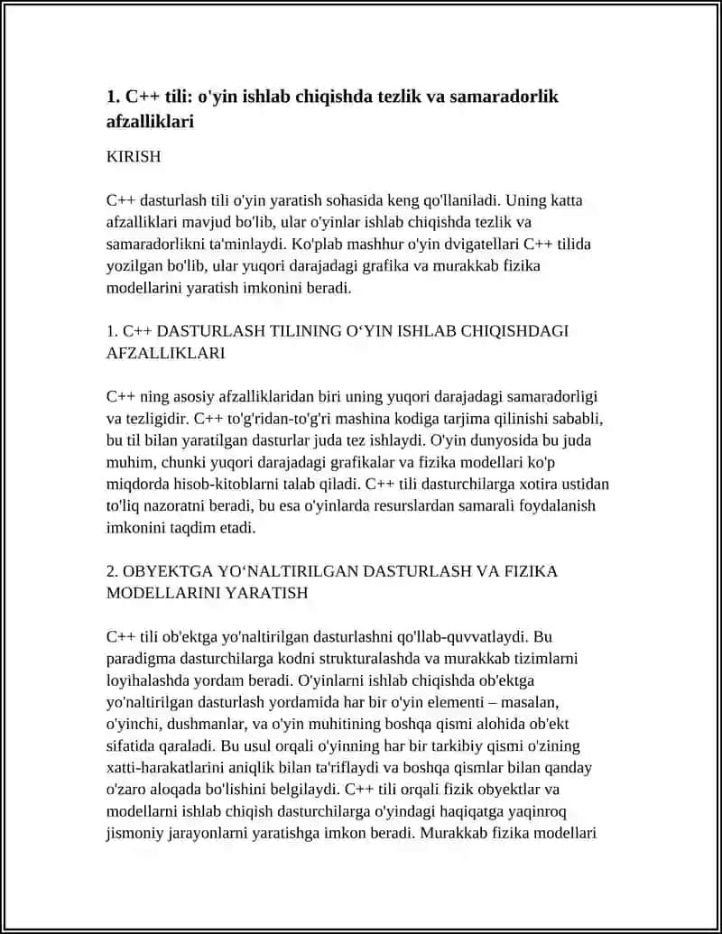 C++ Dasturlash Tili 4