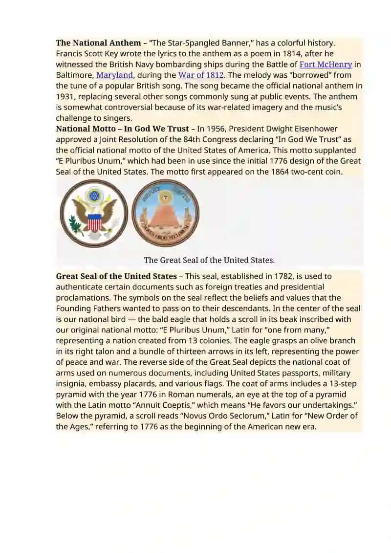 Pledge of Allegiance 4