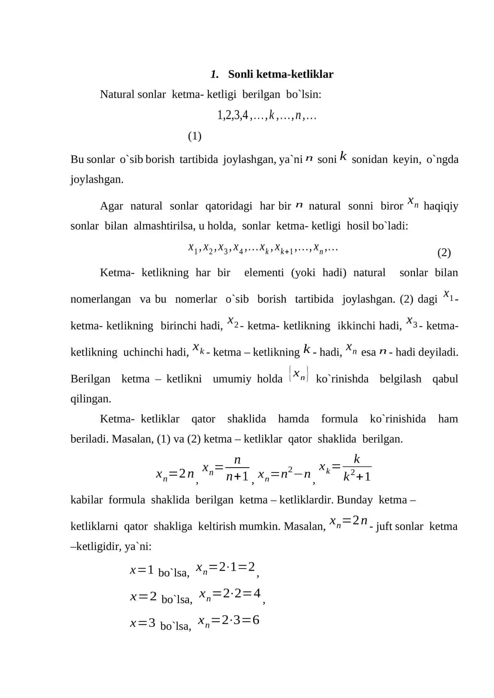 Matematika sohasidagi ta'lim sifatini oshirish 4