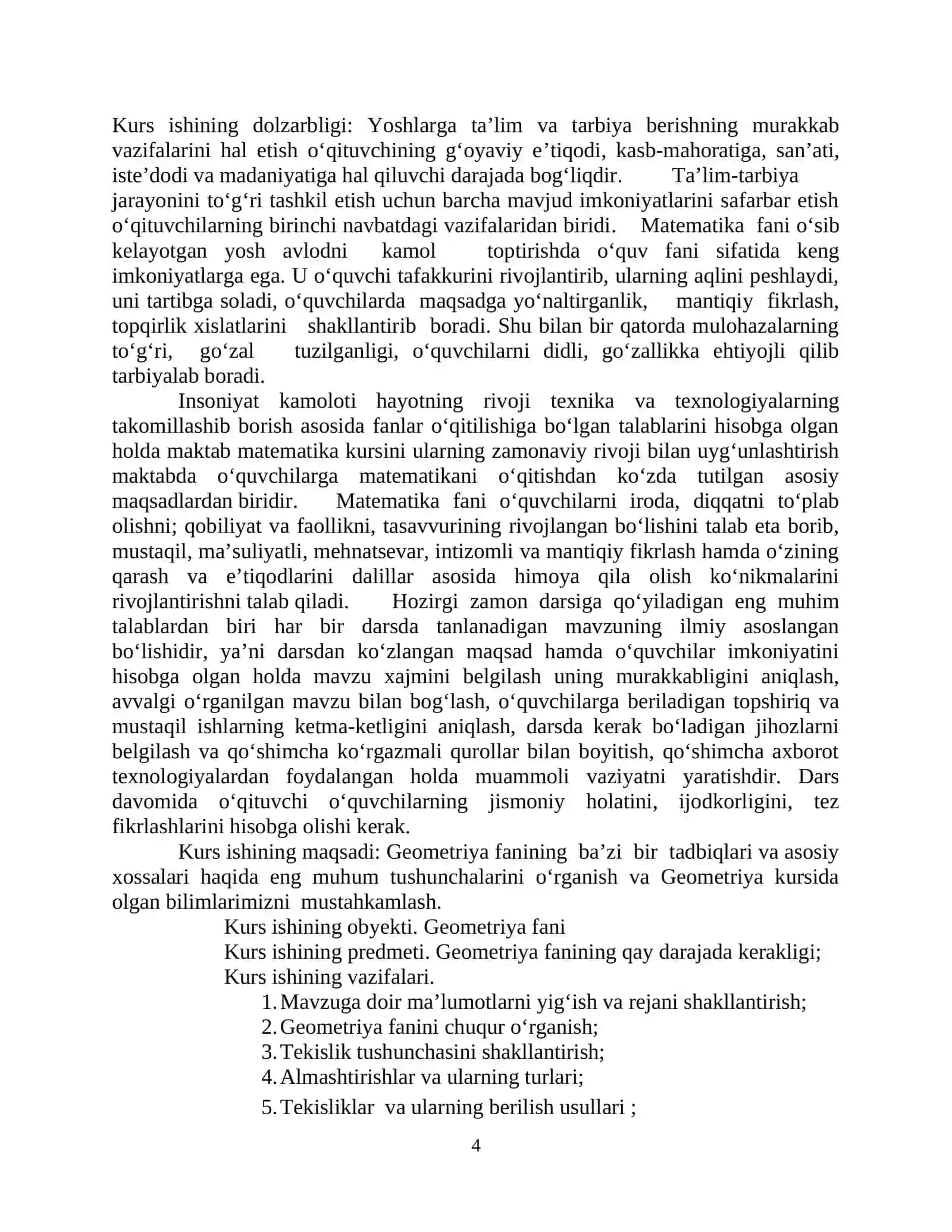 Tekislikda almashtirishlar yordamida funksiya grafiklarini yasash 4