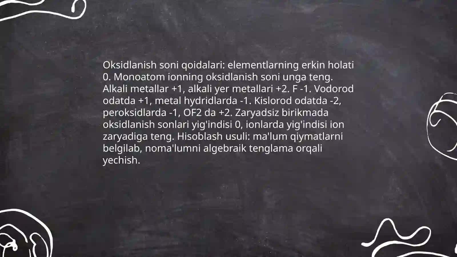 Oksidlanish-qaytarilish reaksiyalari 4