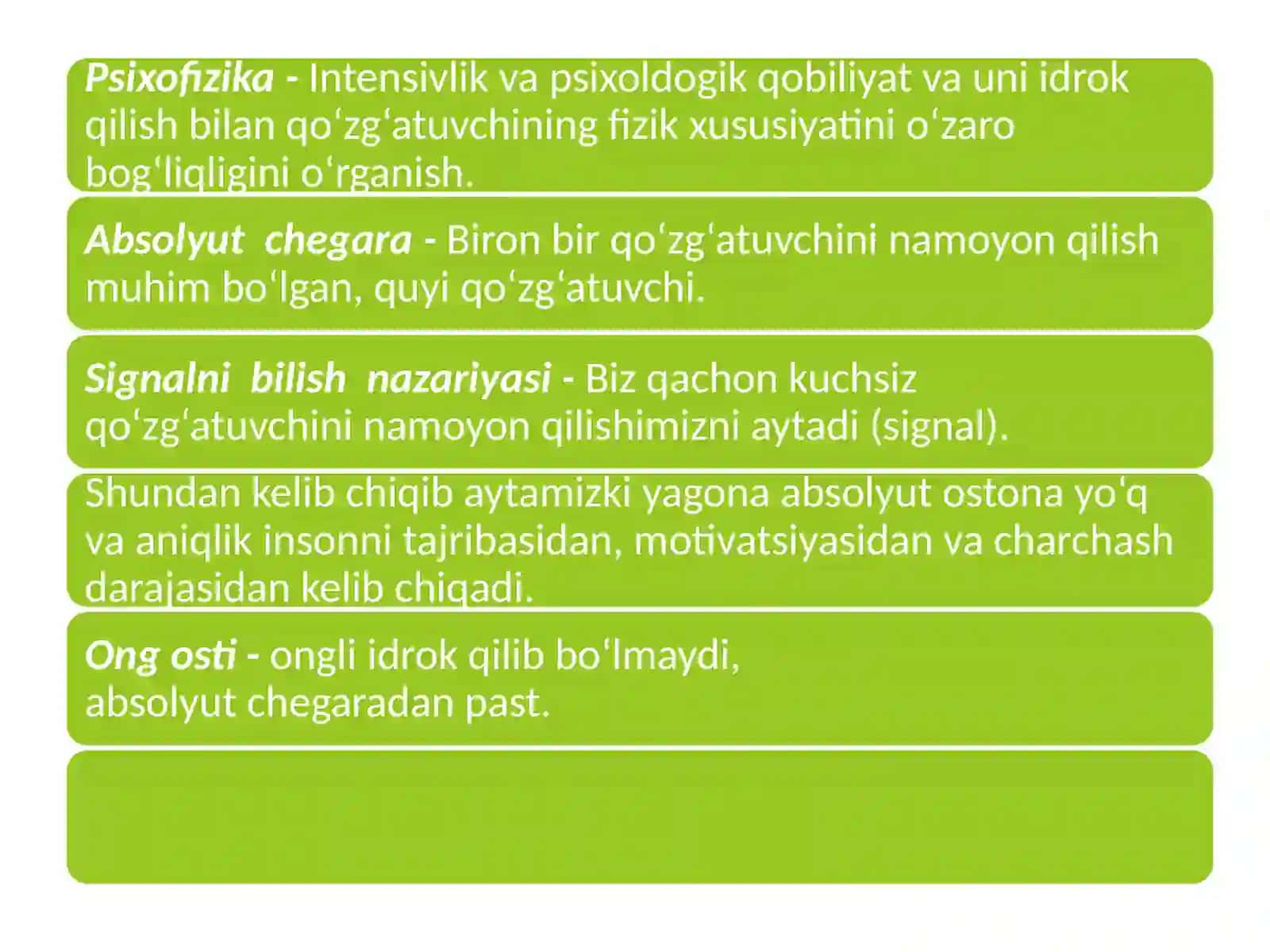 Idrokning tasnifi va turlari 4