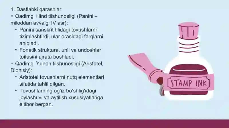 FONEMA NAZARIYASINING PAYDO BO'LISHI. FONEMANING HUSUSIYATLARI 4