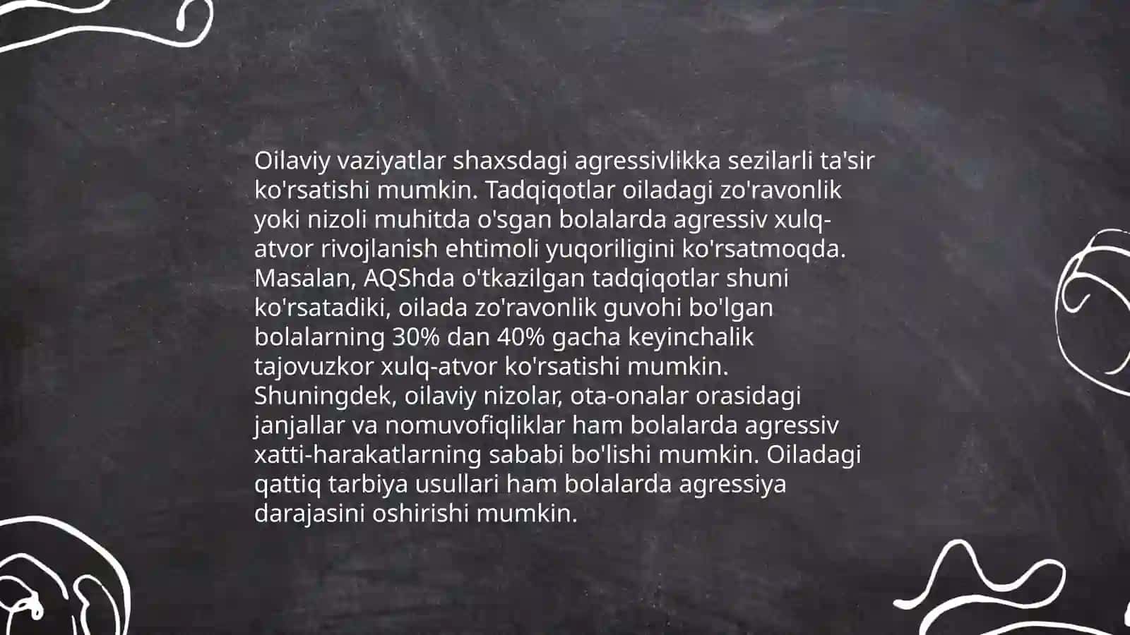 Agressiv xulq motivatsiyalari 4