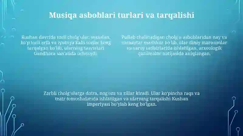 Kushon davri musiqa madaniyati 4