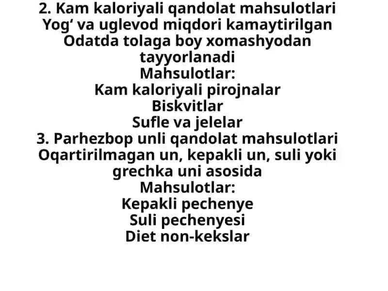 Parxezbop qandolat mahsulotlari 4