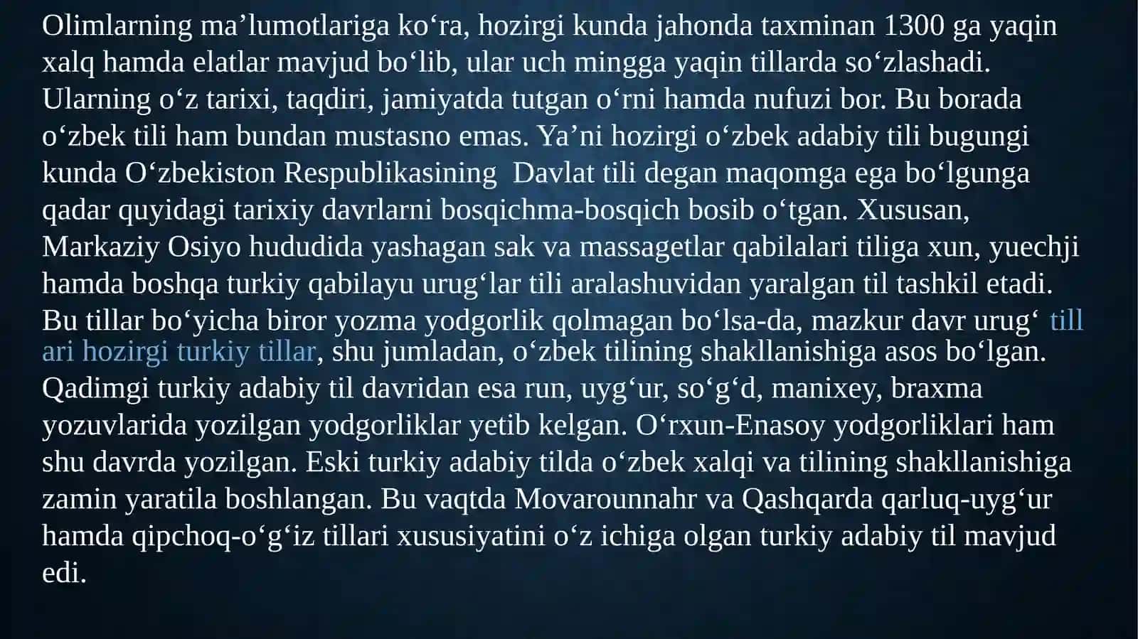 O‘zbek tilining sohada qo‘llanishi 4
