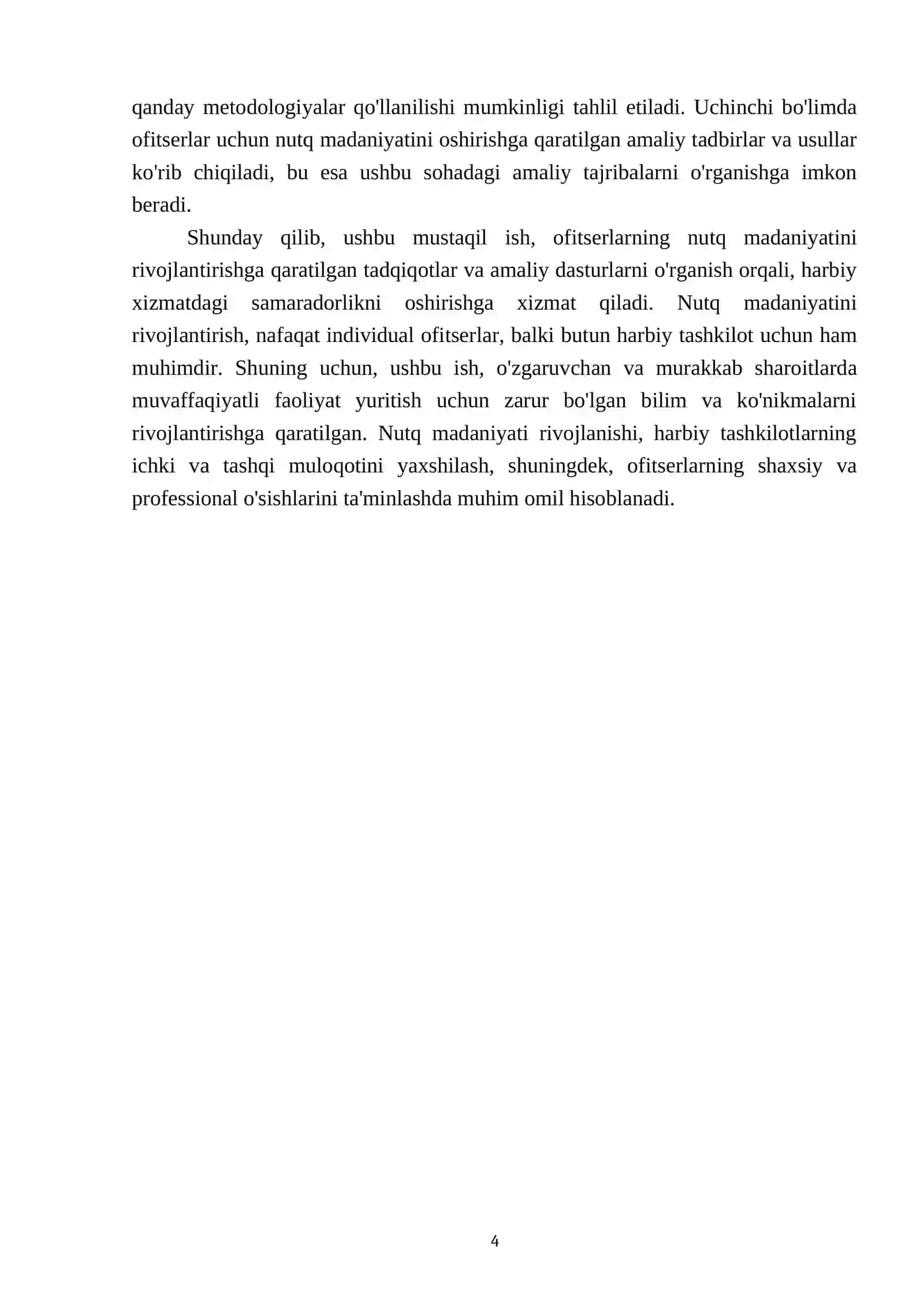 Ofitser nutq madaniyatini rivojlantirish yóllari va usullari 4