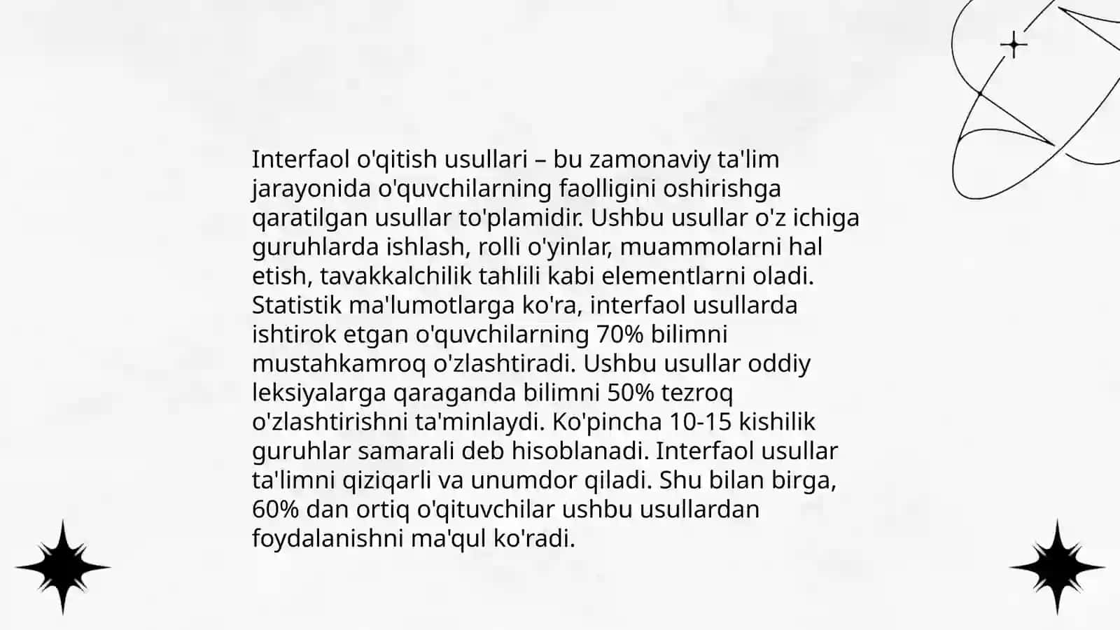 OʻQİTİSH METODLARİNİNG OʻQİTİSH JARAYONİDA ÖRNİ VA VAZİFASİ 4