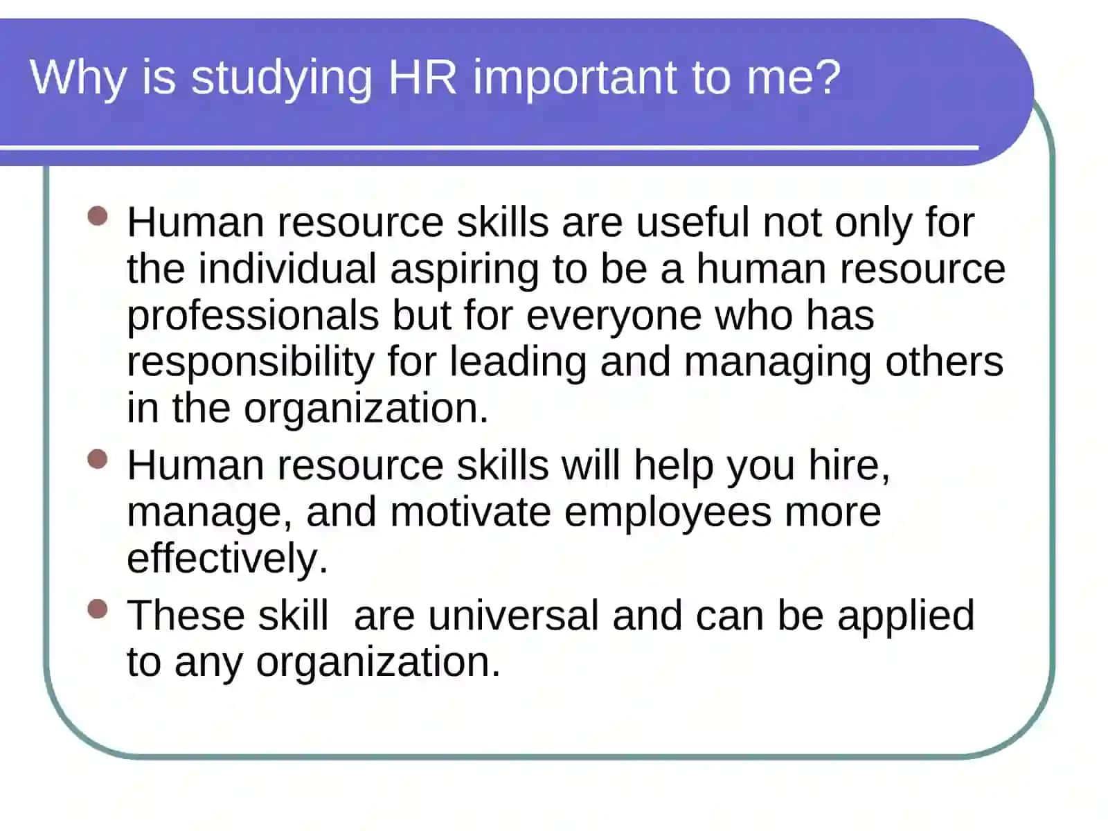 Introduction to Human Resource Management 4