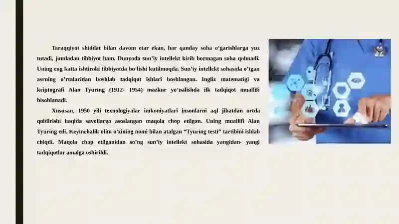 Tibbiyotda Raqamli Texnologiyalar. 4