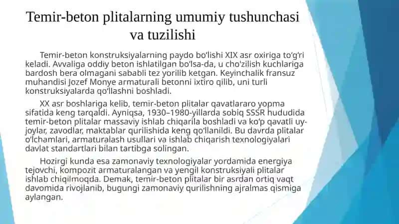 Temir-beton yopma plitalar 4