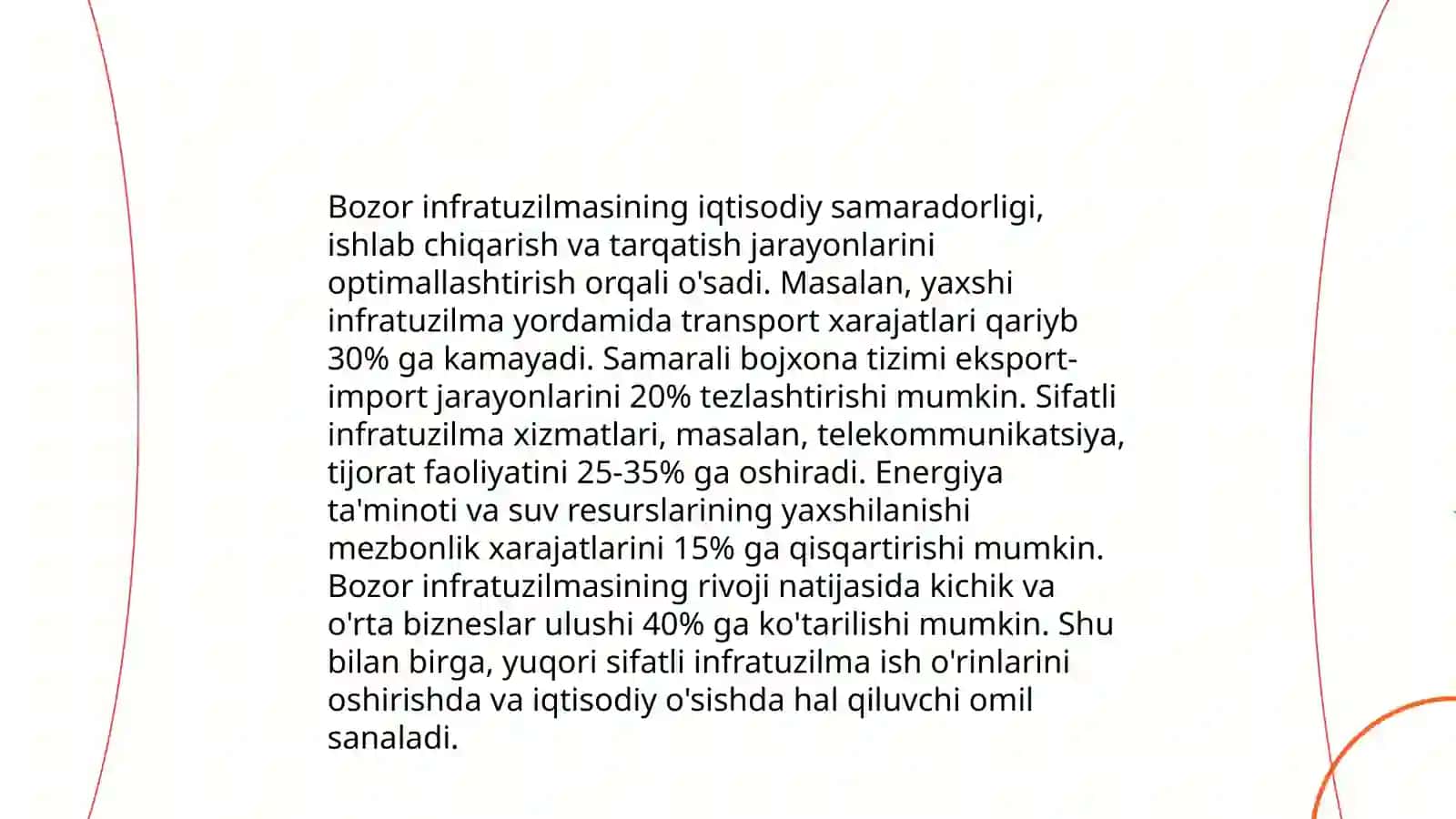 Bozor infratuzilmasi va ularni boshqarishni takomillashtirish 4