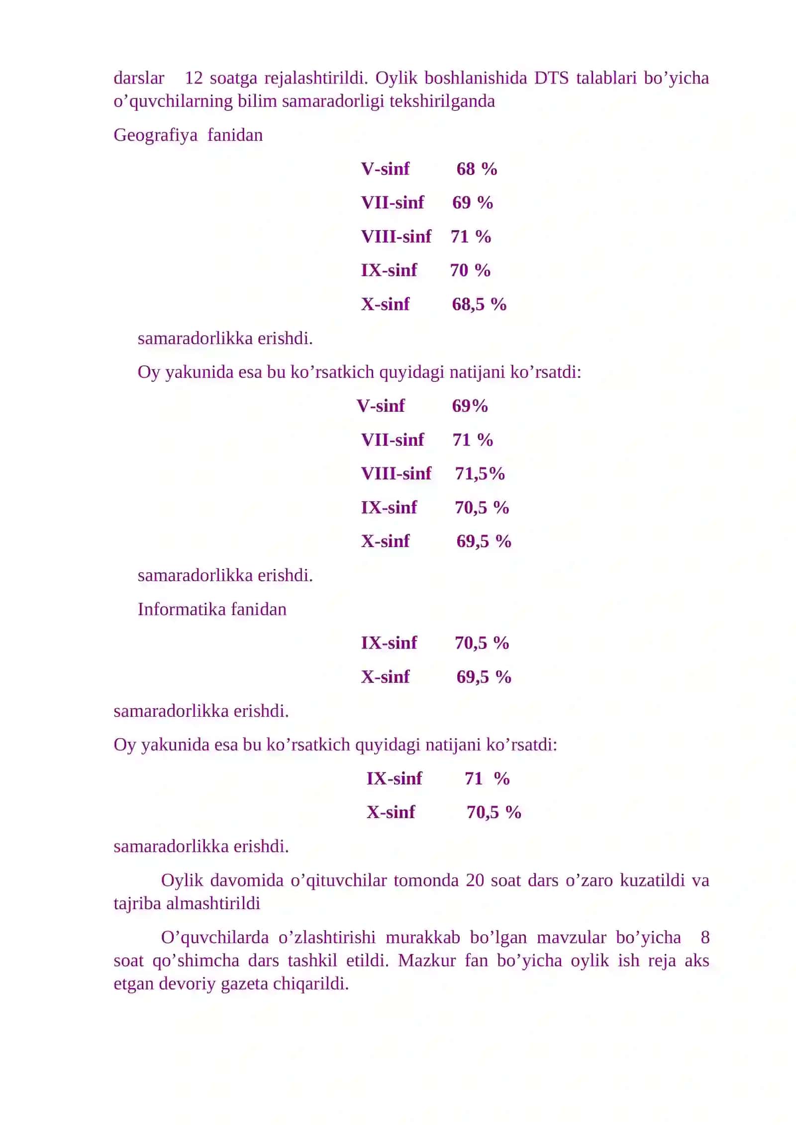 Geografiya va iqtisod fan oyligi hujjatlari 4