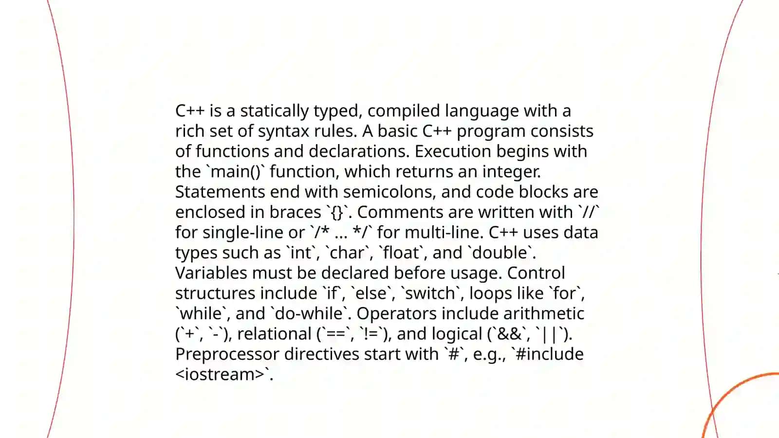 C++ tili haqida 4