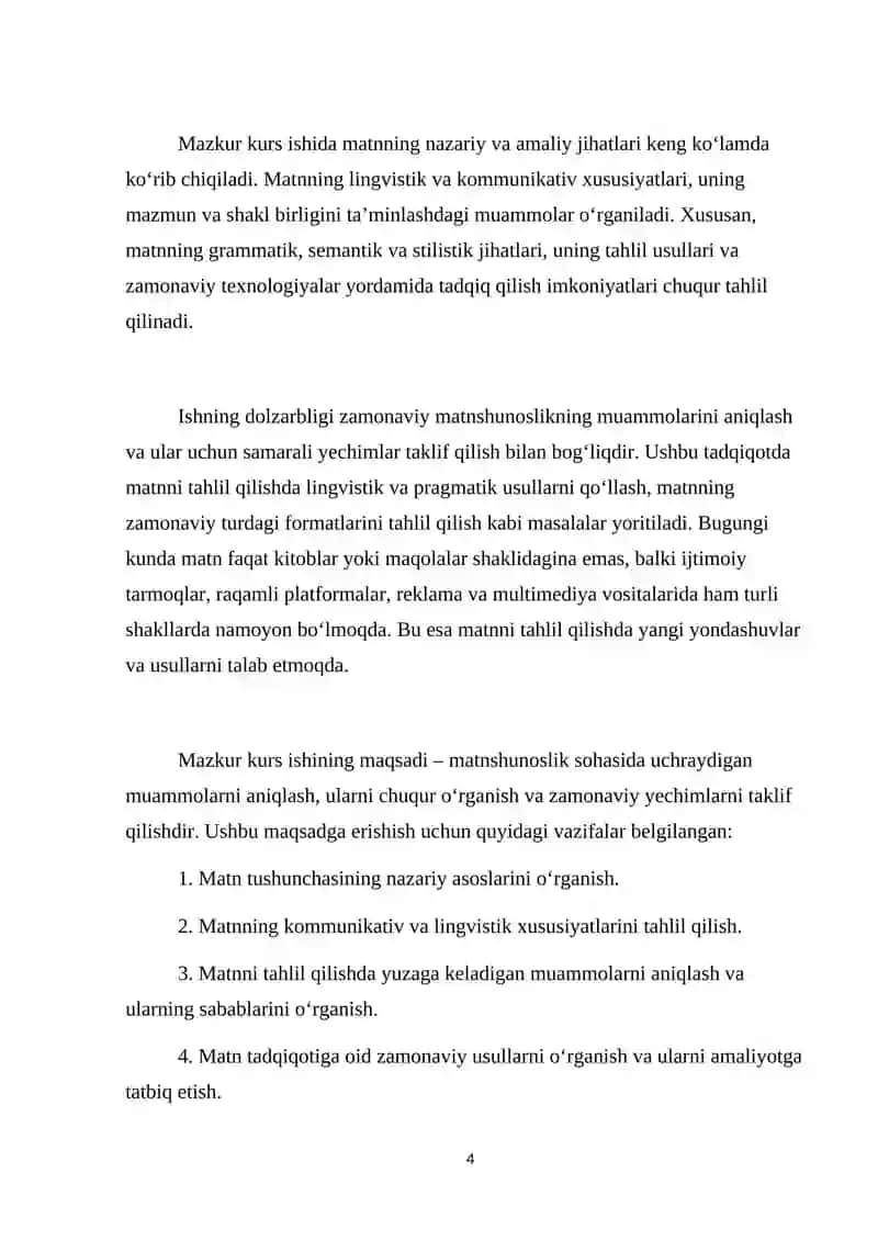 Matn va uning tadqiqi muammolari 4