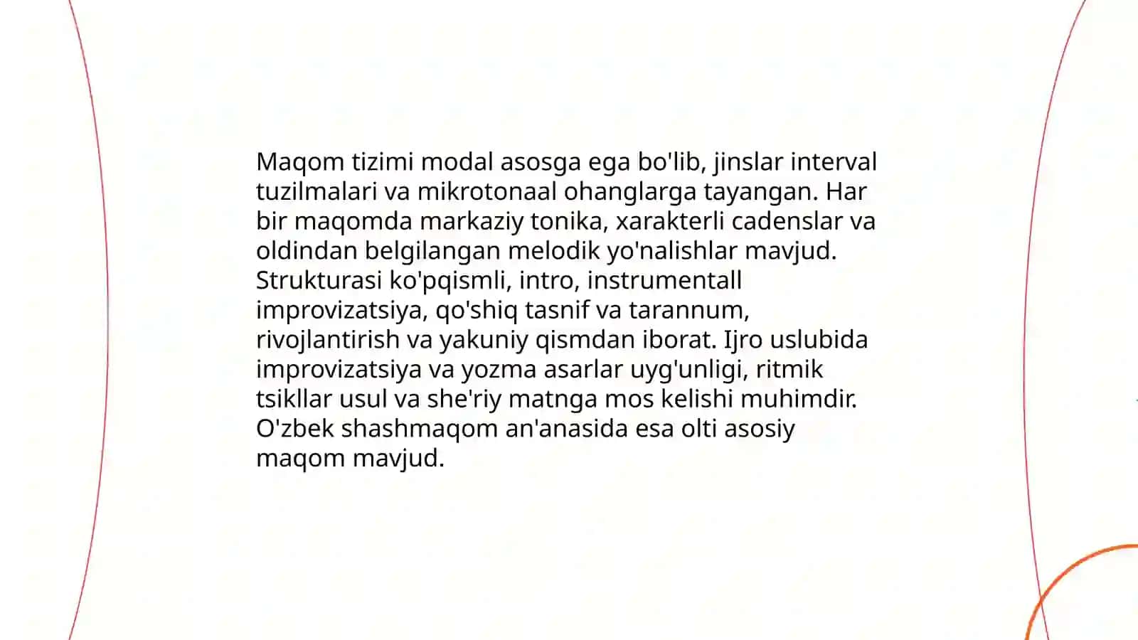 O’zbek mumtoz musiqiy xazinasi va uning o’ziga xos xususiyatlari 4