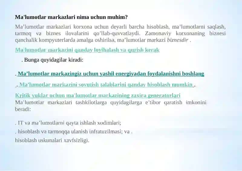 Ma’lumotlar markazi 4