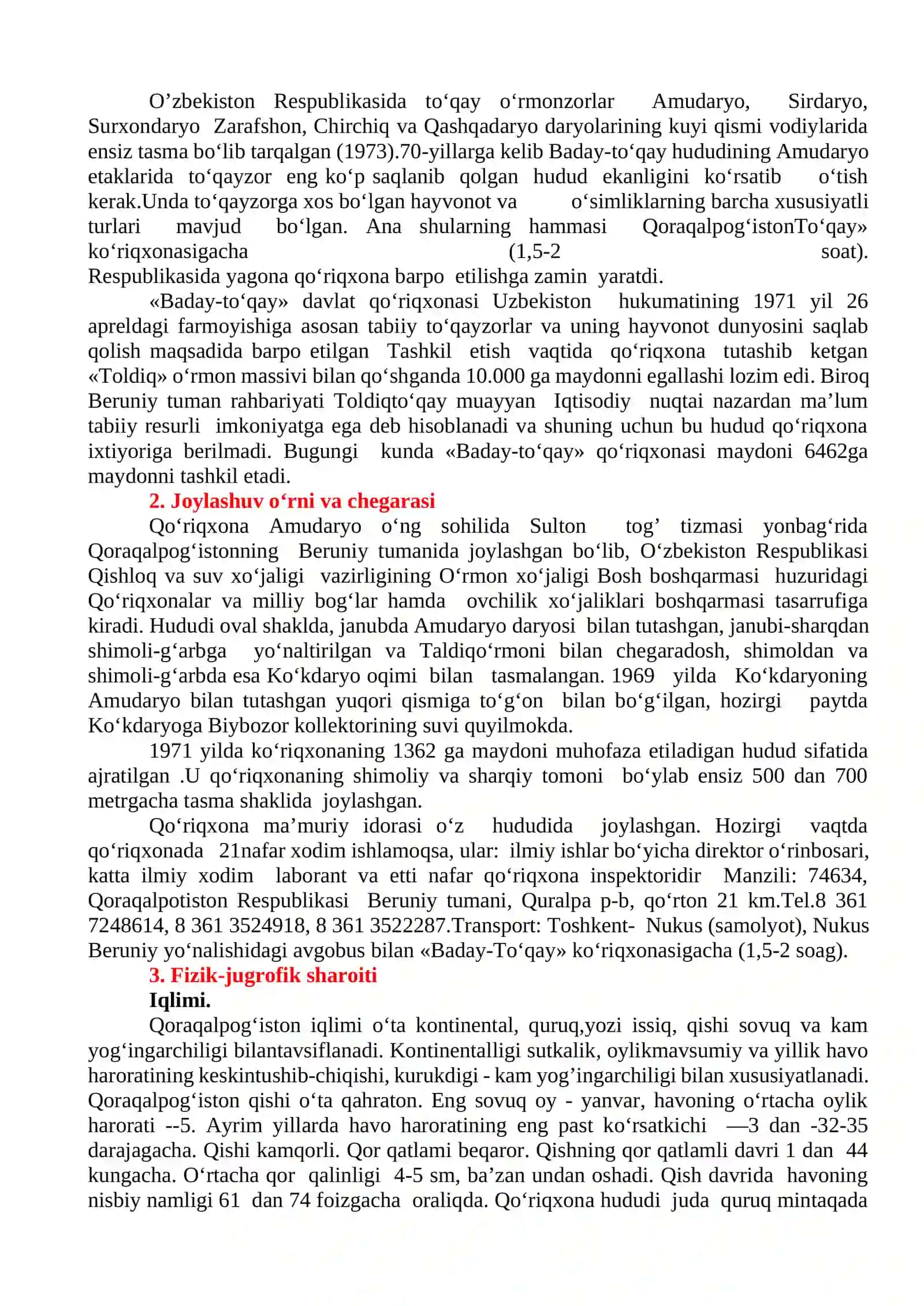 Muhofaza etiladigan hududlar toifalari,tabiat va tabiy resurslarni muhofaza qilish xalqaro ittifoqi hamda ilmiy texnik kengashi va O’zbekiston “Qizil kitobi”ni o’rganish 4
