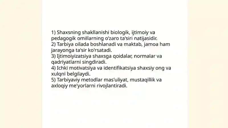 Shaxsiyat va uning elementlari 4