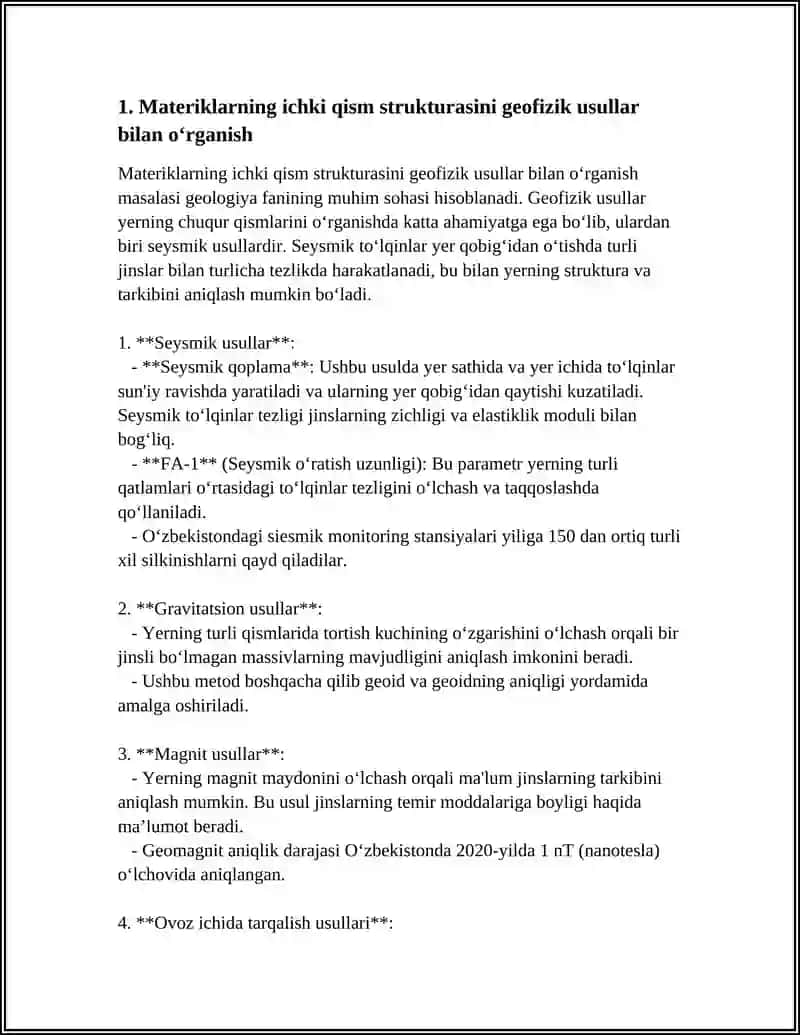 Materiklarni ichki qismini tadqiq etish 4
