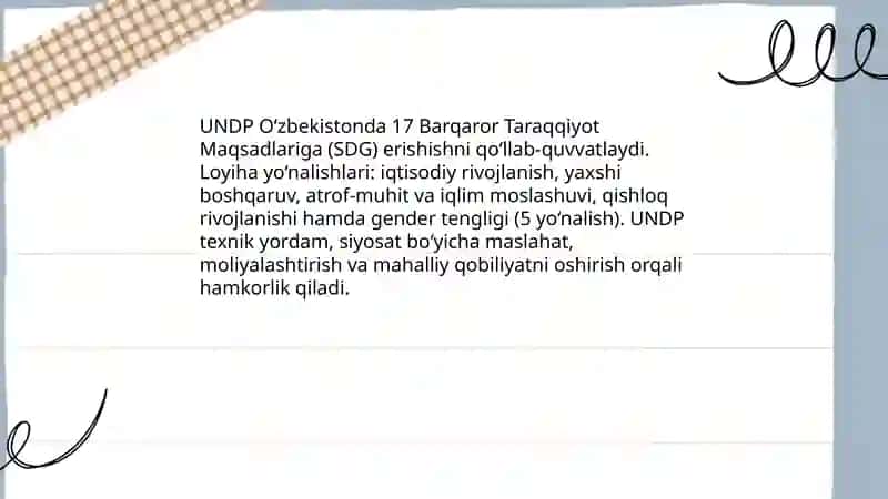 O‘zbekistonning xalqaro tashkilotlar bilan hamkorlik aloqalari 4